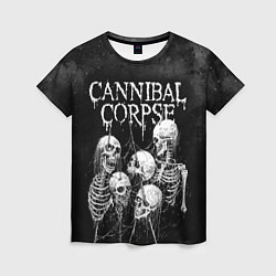 Женская футболка Cannibal Corpse