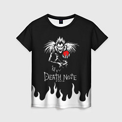 Женская футболка DEATH NOTE ТЕТРАДЬ СМЕРТИ