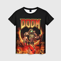 Женская футболка DOOM Eternal