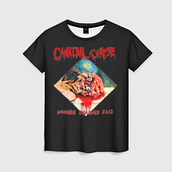 Женская футболка Cannibal Corpse