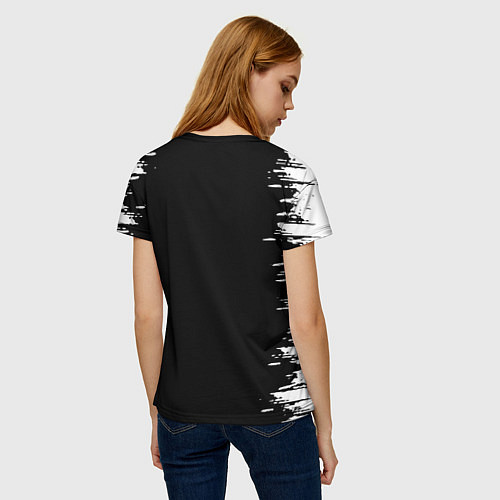 Женская футболка Острые козырьки / 3D-принт – фото 4
