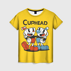 Женская футболка CUPHEAD