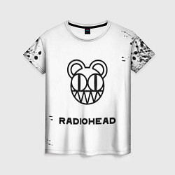 Футболка женская Radiohead, цвет: 3D-принт