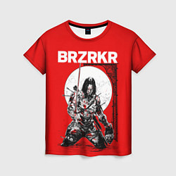 Женская футболка BRZRKR