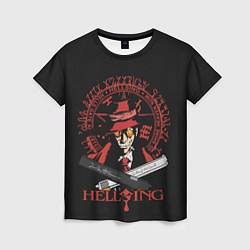 Футболка женская Hellsing, цвет: 3D-принт