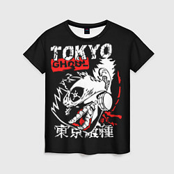 Женская футболка ТОКИЙСКИЙ ГУЛЬ TOKYO GHOUL