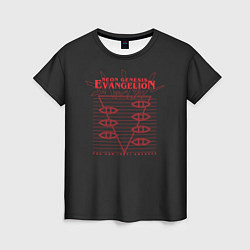 Женская футболка Evangelion Neon Genesis