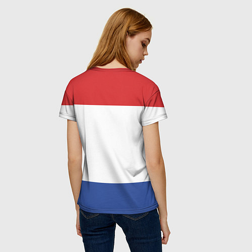 Женская футболка Мордовия / 3D-принт – фото 4