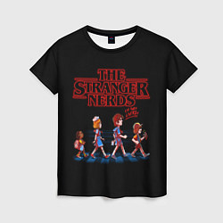 Женская футболка The Stranger Nerds