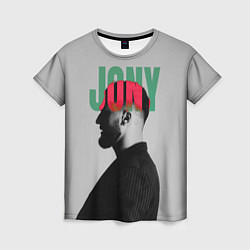 Женская футболка Jony