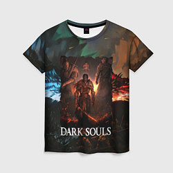 Женская футболка DARKSOULS ТЕМНЫЕ ДУШИ