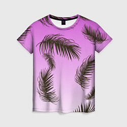 Женская футболка Тропический Закат