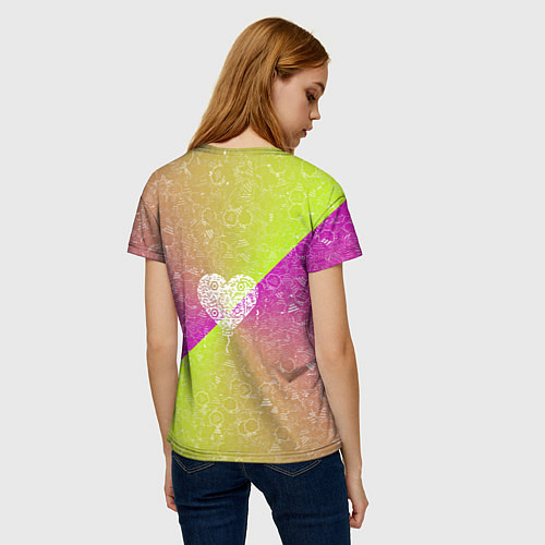 Женская футболка Воздушный Шарик АПВ 158ЛФ / 3D-принт – фото 4