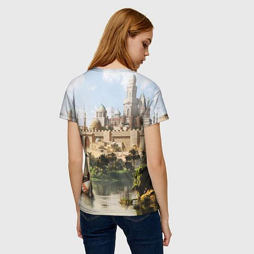 Женская футболка Принц Персии классика / 3D-принт – фото 4
