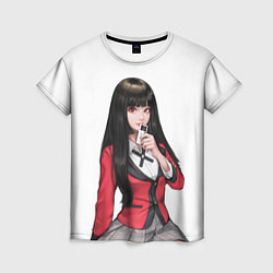 Женская футболка Jabami Yumeko Kakegurui