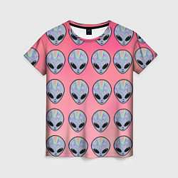 Женская футболка Гламурные пришельцы