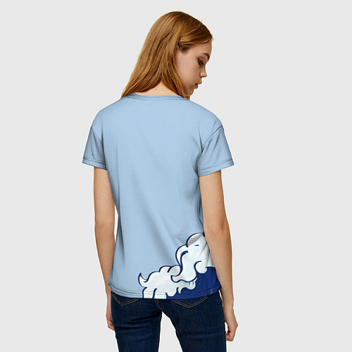 Женская футболка Маски из Клинок, рассекающий демонов / 3D-принт – фото 4