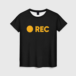 Женская футболка REC