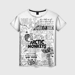 Женская футболка Arctic Monkeys