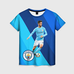 Женская футболка Бернарду Силва Манчестер Сити