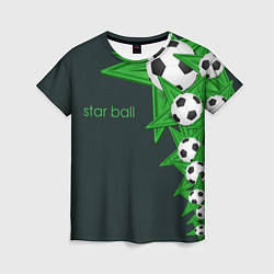 Женская футболка Star ball