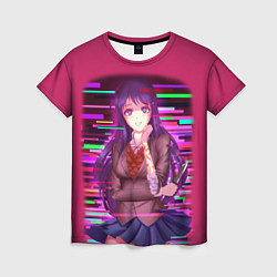 Футболка женская Literature Club Юри Yuri, цвет: 3D-принт
