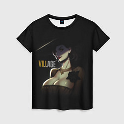 Женская футболка Resident Evil Village Вампирша