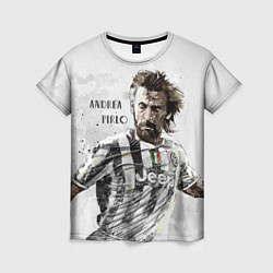 Женская футболка Andrea Pirlo