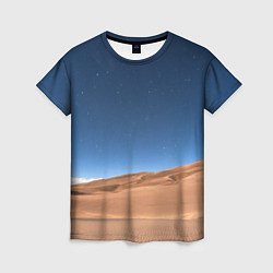Женская футболка Пустыня