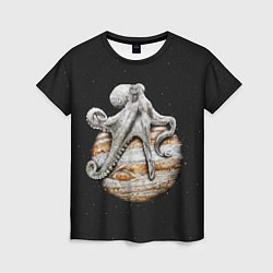 Женская футболка Planetary Octopus