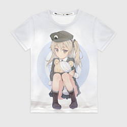 Футболка женская Girls und Panzer, цвет: 3D-принт