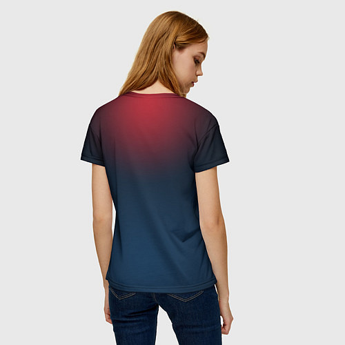 Женская футболка Kamina & Simon / 3D-принт – фото 4