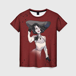 Женская футболка Resident Evil 8 Димитреску