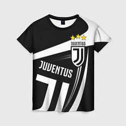 Женская футболка JUVENTUS ЮВЕНТУС ПОЛОСЫ