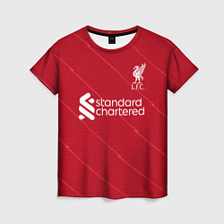 Женская футболка Салах Ливерпуль форма 202122