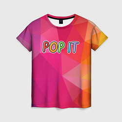 Женская футболка POP IT ПОП ИТ Z