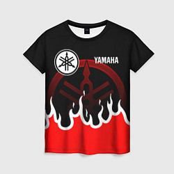 Женская футболка YAMAHA ЯМАХА МОТОСПОРТ