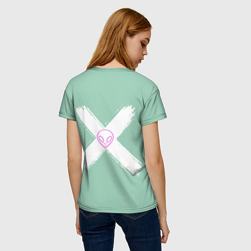 Женская футболка Дана Скалли / 3D-принт – фото 4