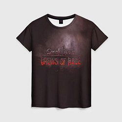 Женская футболка Crews of rage