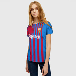 Футболка женская Гризманн Барселона 20212022, цвет: 3D-принт — фото 2