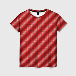Женская футболка Текстура в стиле пиксель-арт