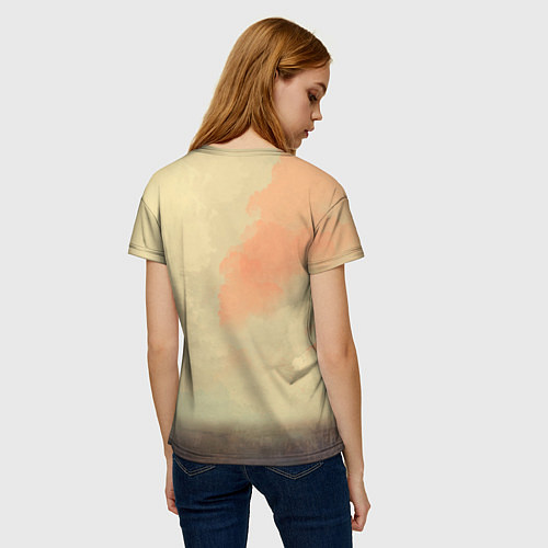 Женская футболка Сталкер одиночка / 3D-принт – фото 4