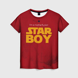 Женская футболка The Weeknd - Star Boy