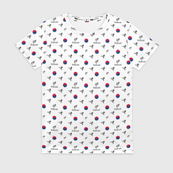 Футболка женская Taekwondo, цвет: 3D-принт