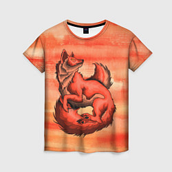 Женская футболка Fox