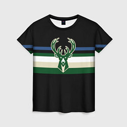 Женская футболка Milwaukee Bucks форма Statement Edition