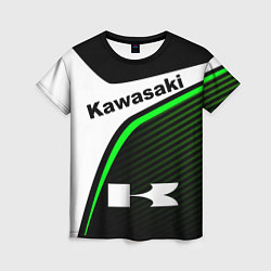 Женская футболка KAWASAKI КАВАСАКИ SPORT