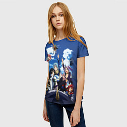 Футболка женская Мое перерождение в слизь, цвет: 3D-принт — фото 2