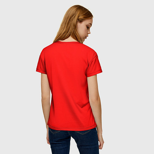 Женская футболка Крис Фен / 3D-принт – фото 4