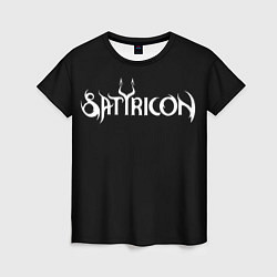 Женская футболка Satyricon